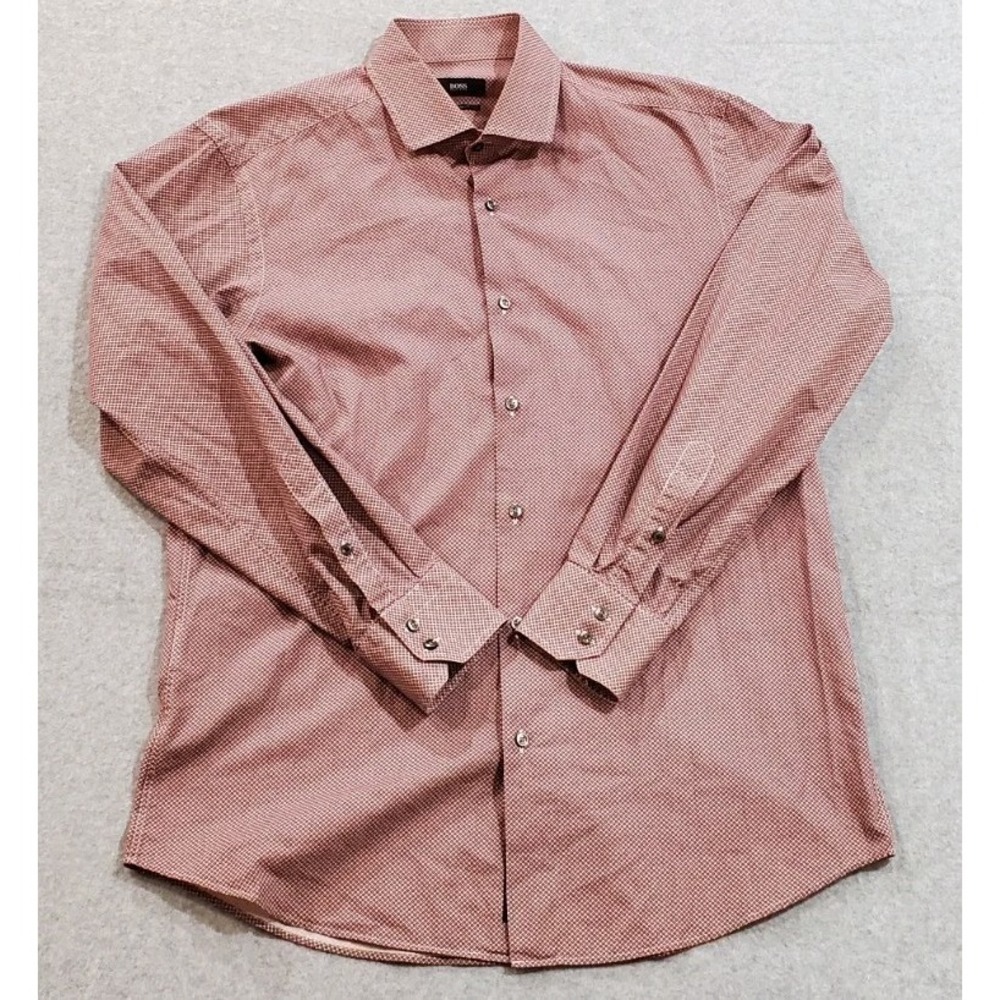 Boss Hugo Boss Men's Canclini Regular Fit Shirt‎ Size 16.5